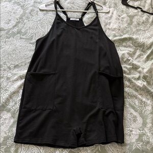 Amazon Black Sleeveless Romper